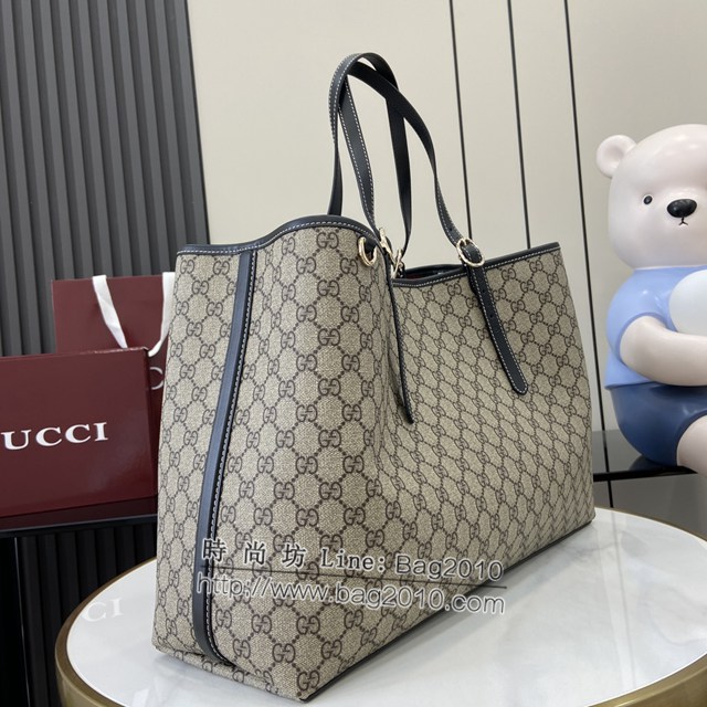 Gucci專櫃古馳最新款Emblem系列大號托特包 jh1990型號：815212